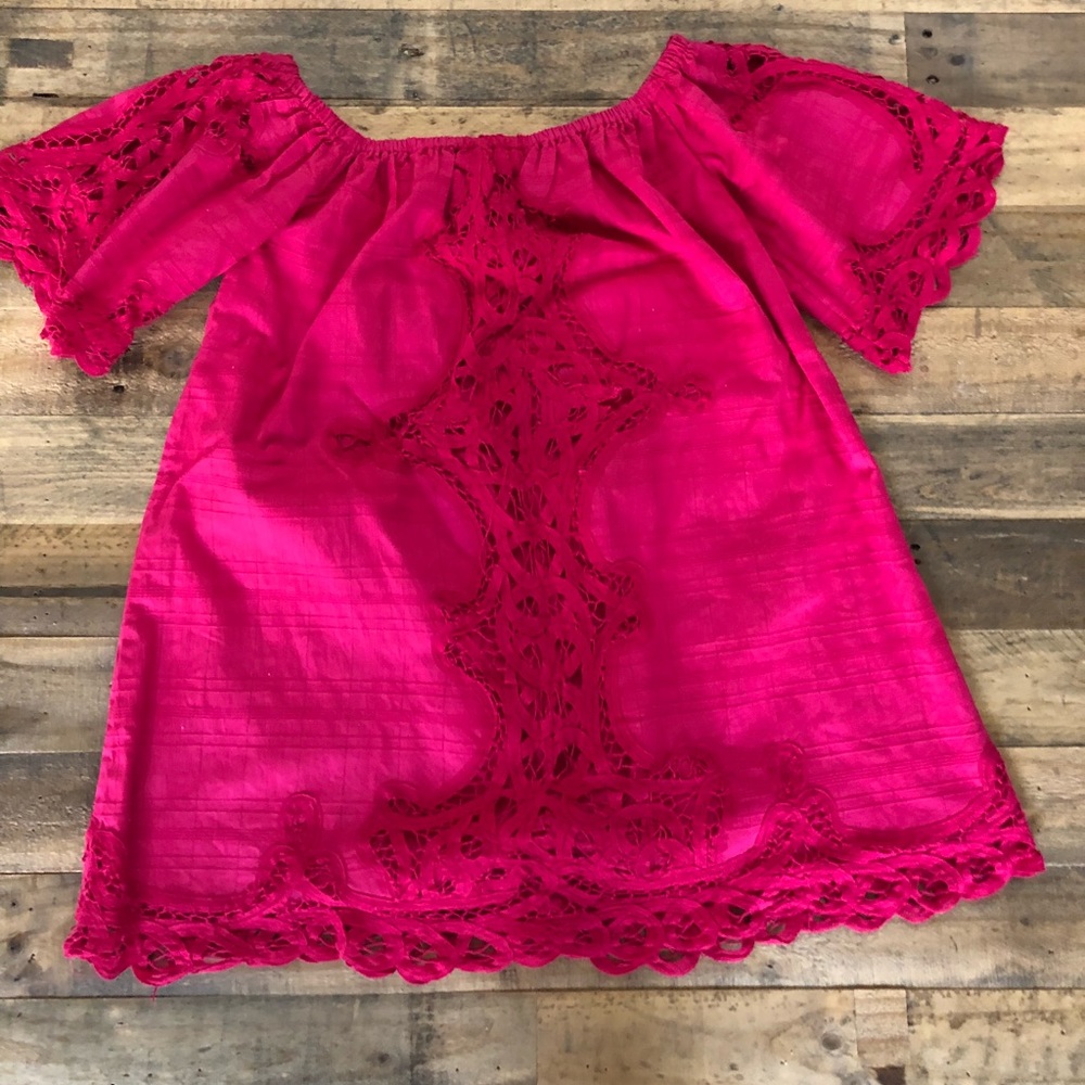Gorgeous pink free people tunic dress
